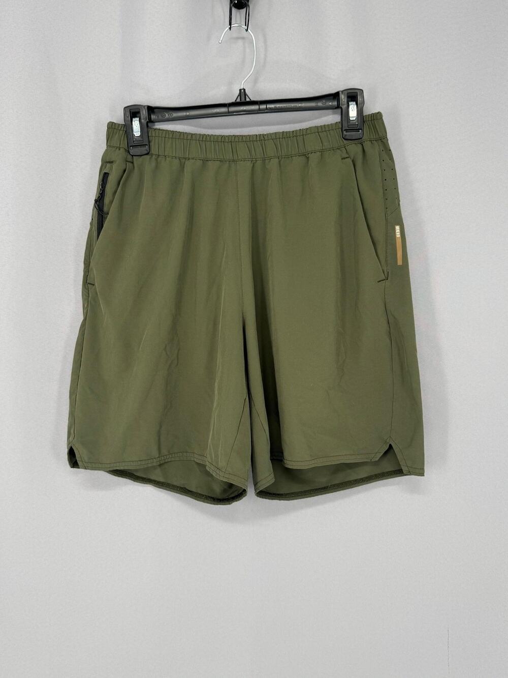 REI Co-op Shorts Mens 30 Green Athletic Running Hiking Quick Dry Lined